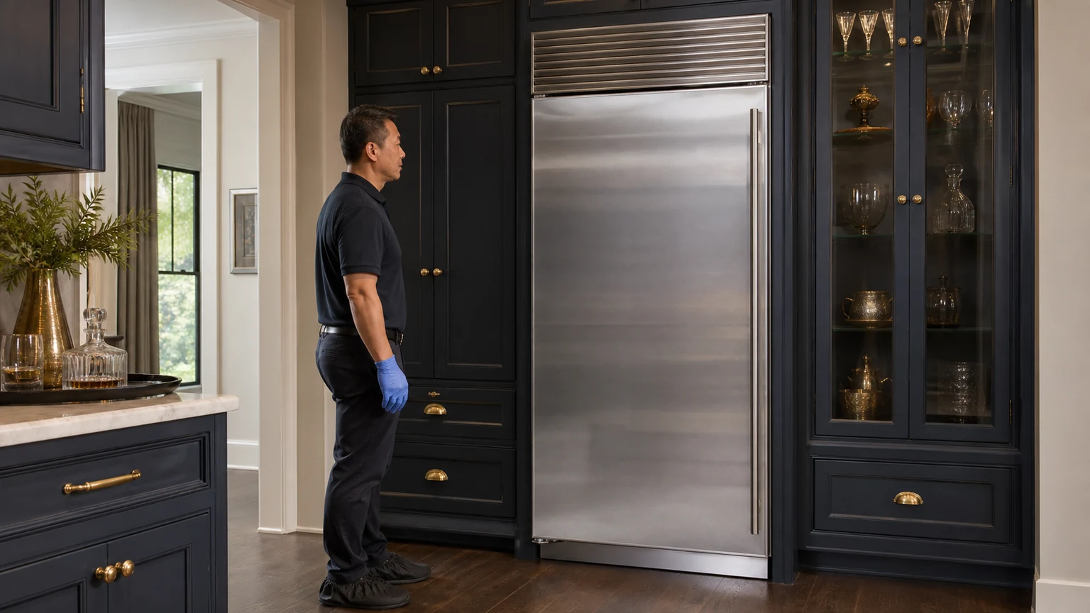 Built-in refrigerator diagnostic visit in Johns Creek